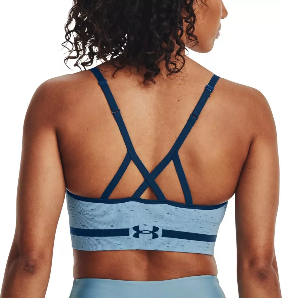 Športni modrček Under Armour UA Seamless Low Long Htr Bra