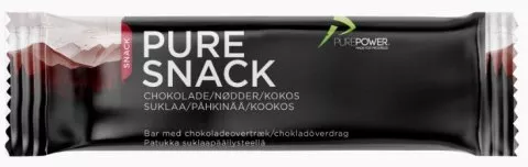 Pure Snack Dark chocolate and coconut(rawbar)
