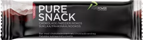 Pure Snack milk chocolate and Raspberry (rawbar)