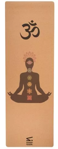 KORKOVÁ PODLOŽKA NA JÓGU ASANA