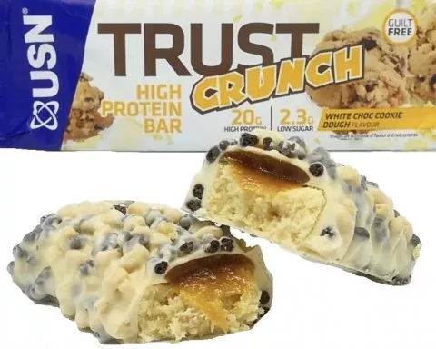 Trust Crunch bílá čokoláda se sušenkou 60g