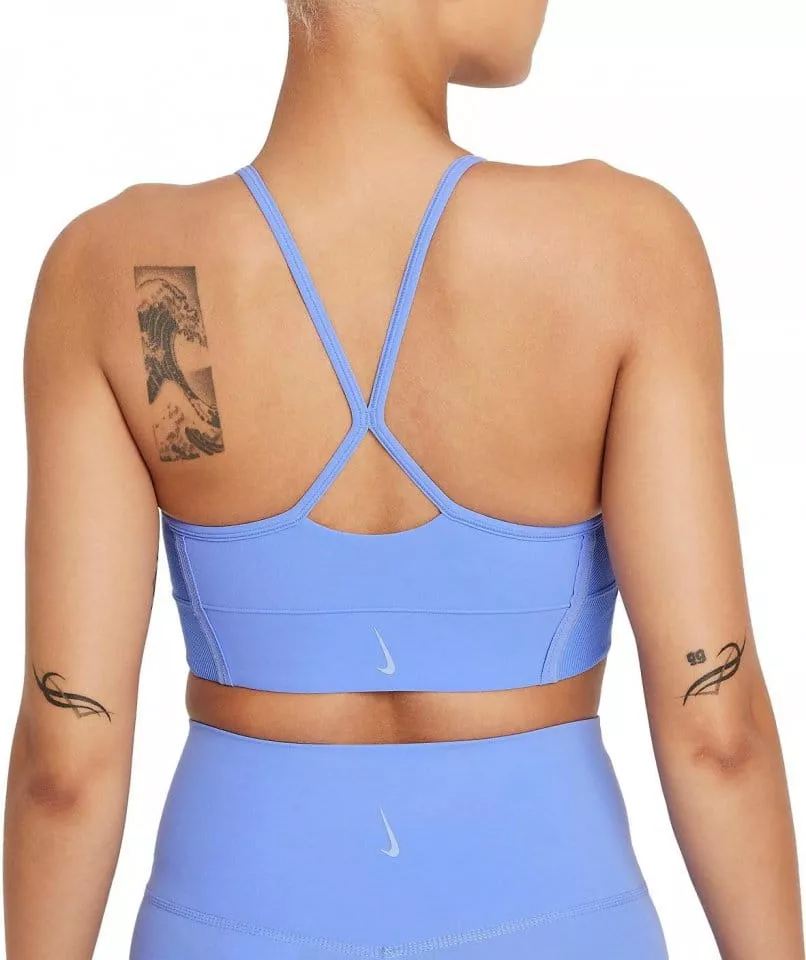 Športni modrček Nike Yoga Dri-FIT Indy Women’s Light-Support Padded Longline Sports Bra