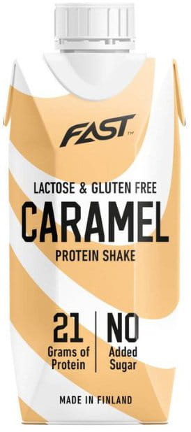 Beljakovinski napitki in smutiji Fast Protein Shake 250ml Caramel