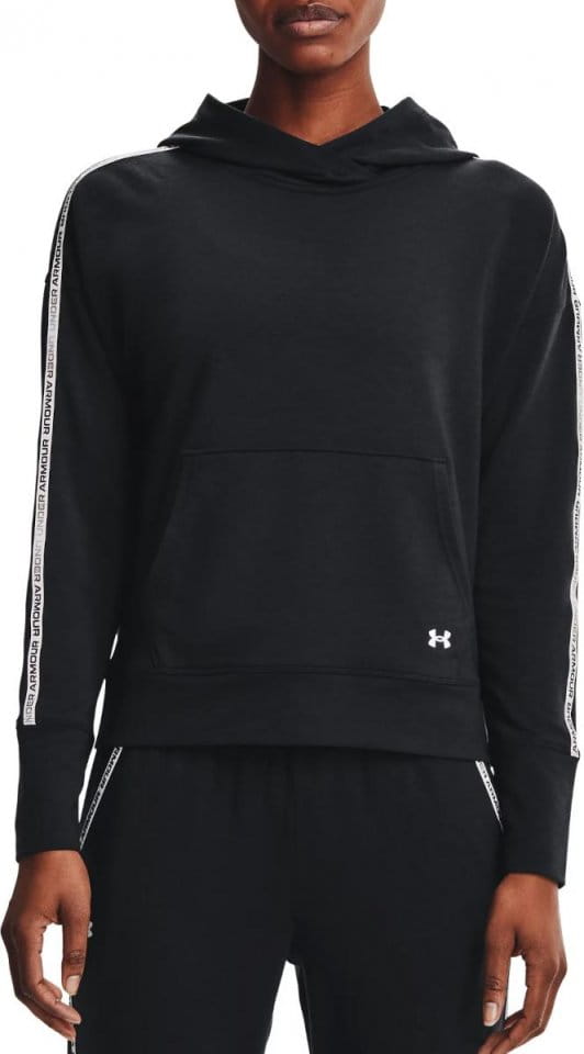 Mikica s kapuco Under Armour UA Rival Terry Taped Hoodie-BLK