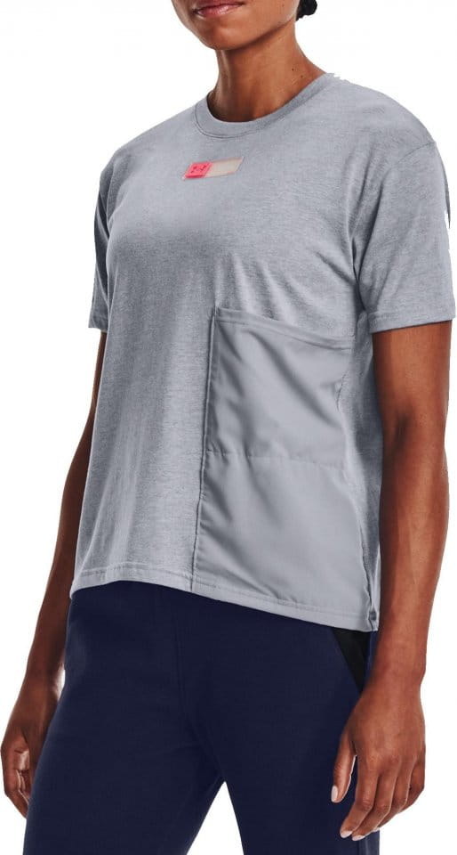 Majica Under Armour Live Woven Pocket Tee-GRY