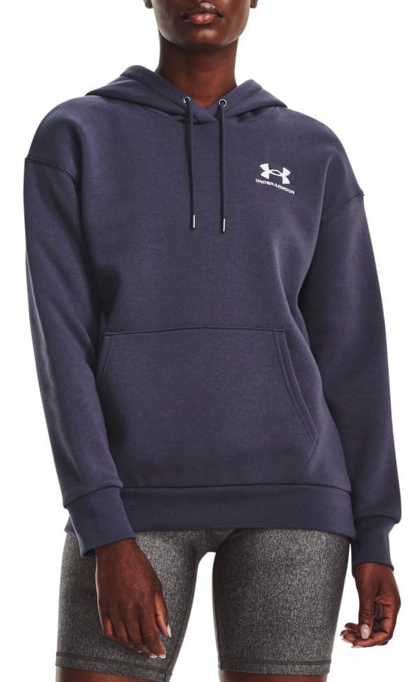 Mikica s kapuco Under Armour Essential Fleece Hoodie-GRY