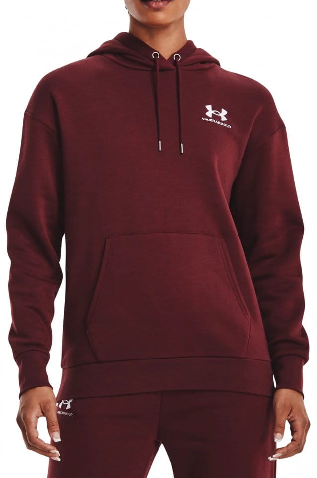 Mikica s kapuco Under Armour Essential Fleece Hoodie-RED