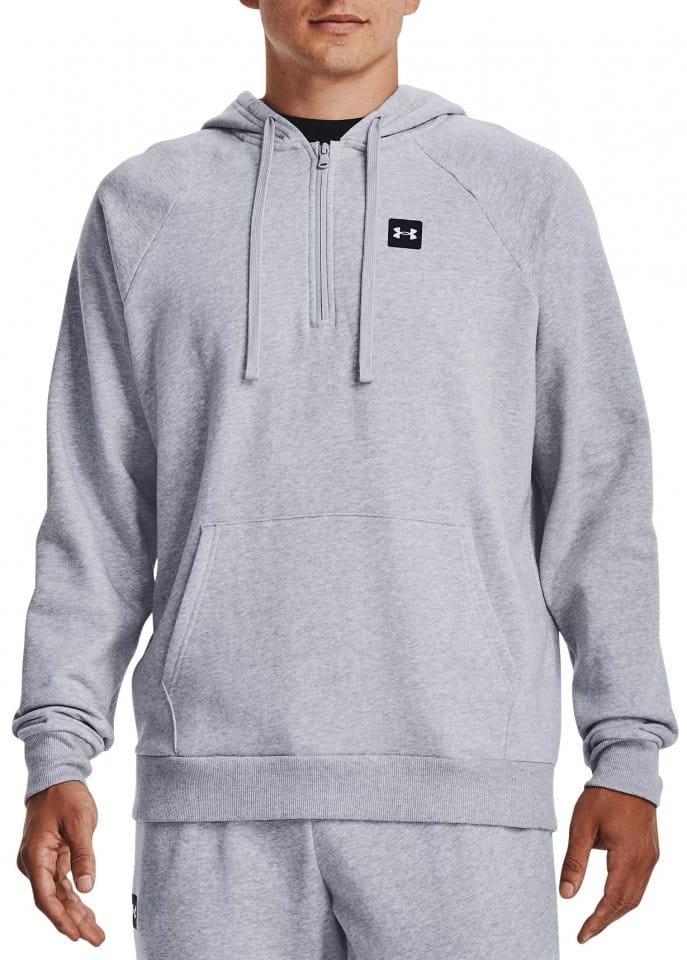 Mikica s kapuco Under Armour UA Rival Fleece 1/2 Zip HD-GRY