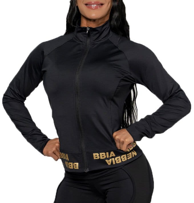 Mikica NEBBIA Women s Zip-Up Jacket INTENSE Warm-Up Gold