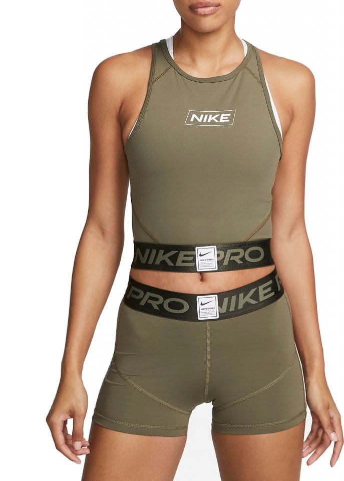 Majica brez rokavov Nike Pro Dri-FIT Women s Graphic Crop Tank