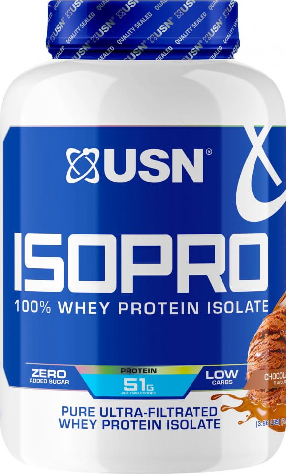 Beljakovine v prahu USN IsoPro Whey Protein Isolate (čokoláda 1.8 kg)